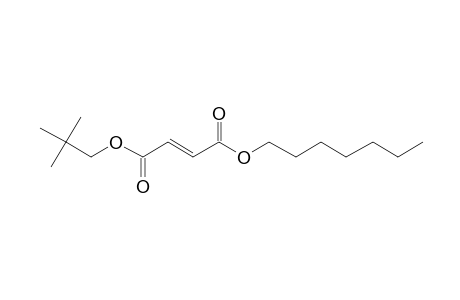 Fumaric acid, heptyl neopentyl ester