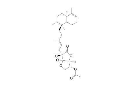 5-O-ACETYL-2-C-(CLERODA-3,13-DIEN-15-YL)-BETA-L-XYLO-3-HEXULOFURANOSONIC-ACID-GAMMA-LACTONE
