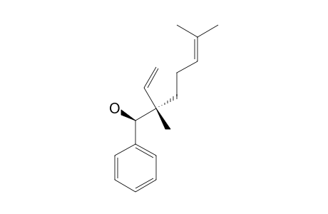 ANTI-(1S,2S)-2,6-DIMETHYL-2-ETHENYL-1-PHENYL-5-HEPTEN-1-OL