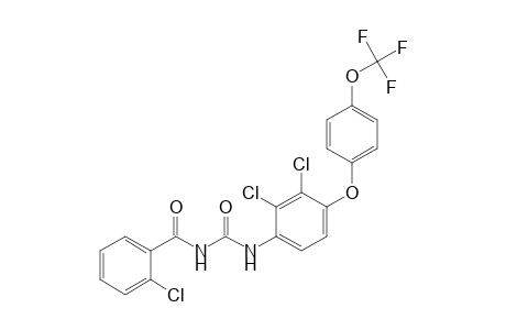 Benzamide, 2-chloro-N-[[[2,3-dichloro-4-[4-(trifluoromethoxy)phenoxy]phenyl]amino]carbonyl]-