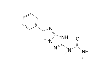 2-(N-Methylcarbamoyl)methylamino-5-phenyl-1(or 3)-imidazo[1,2-b]1,2,4-trizole