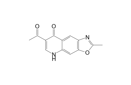 6-Acetyl-2-methyl-5-oxo-oxazolo[4,5-g]quinoline