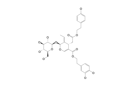 HYDROXYFRAMOSIDE-B;7-(4-HYDROXYPHENETHOXY)-11-(3,4-DIHYDROXYPHENETHOXY)-OLEOSIDE