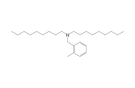 2-Methylbenzylamine, N,N-dinonyl-