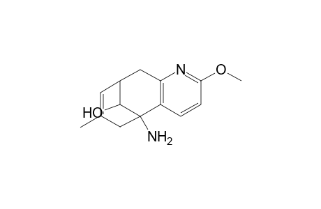 1-Amino-5-methoxy-11-methyl-6-azatricyclo[7.3.1.0(2,7)]trideca-2(7),3,5,10-tetraen-13-ol