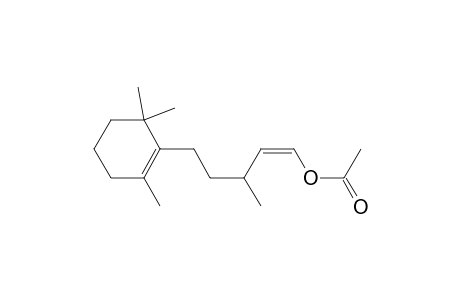 1-Penten-1-ol, 3-methyl-5-(2,6,6-trimethyl-1-cyclohexen-1-yl)-, acetate, (Z)-(.+-.)-