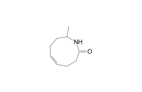(5Z)-2-methyl-1,2,3,4,7,8-hexahydroazonin-9-one