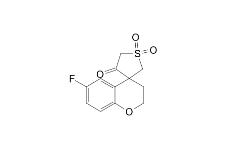 Spiro[4H-1-benzopyran-4,3'(2'H)-thiophen]-4'(5'H)-one, 6-fluoro-2,3-dihydro-, 1',1'-dioxide