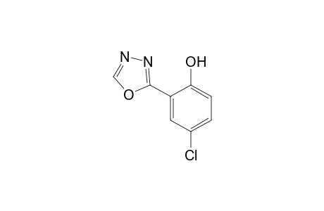4-chloro-2-(1,3,4-oxadiazol-2-yl)phenol