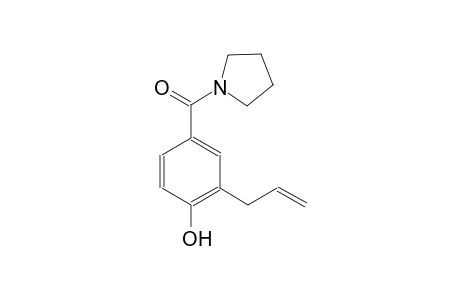 2-allyl-4-(1-pyrrolidinylcarbonyl)phenol