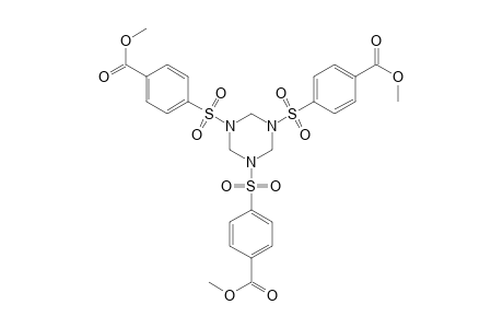 Benzoic acid, 4,4',4''-[1,3,5-triazine-1,3,5(2H,4H,6H)-triyltris(sulfonyl)]tris-, trimethyl ester