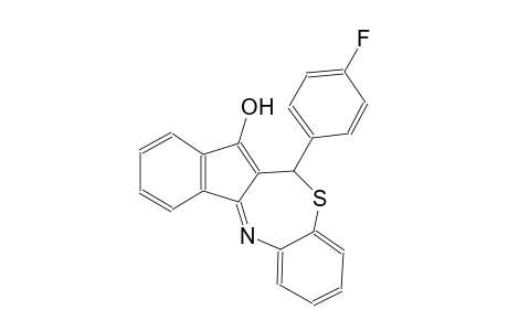 6-(4-fluorophenyl)-6H-indeno[2,1-c][1,5]benzothiazepin-7-ol