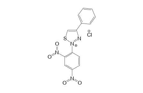 2-(2,4-DINITROPHENYL)-4-PHENYL-1,2,3-THIADIAZOLIUM-CHLORIDE