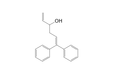(+-)-6,6-diphenyl-3-hydroxy-1,5-hexadiene