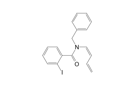 Benzamide, N-1,3-butadienyl-2-iodo-N-(phenylmethyl)-
