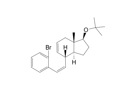 (3R,3aS,7S,7aS)-3-tert-Butyloxy-3a-methyl-7(Z)-[2-(2-bromophenyl)vinyl]-2,3,3a,4,7,7a-hexahydro-1H-indene