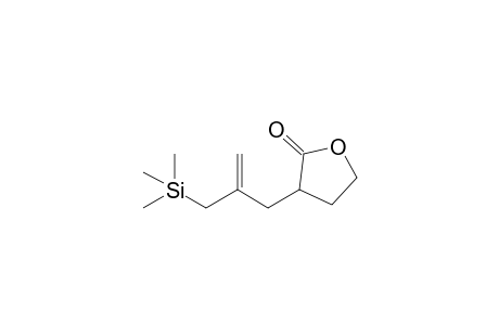 3-(2-Methylene-3-trimethylsilylpropyl)tetrahydrofuran-2-one