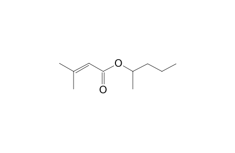 3-Methyl-2-butenoic acid, 2-pentyl ester