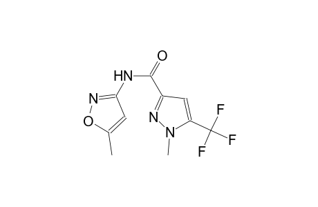 1-methyl-N-(5-methyl-3-isoxazolyl)-5-(trifluoromethyl)-1H-pyrazole-3-carboxamide