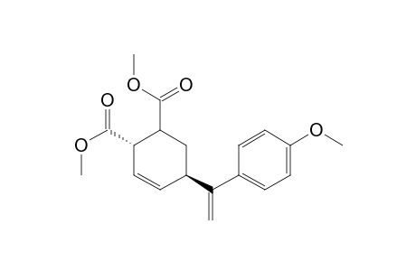 4-Cyclohexene-1,2-dicarboxylic acid, 4-[1-(4-methoxyphenyl)ethenyl]-, dimethyl ester, trans-