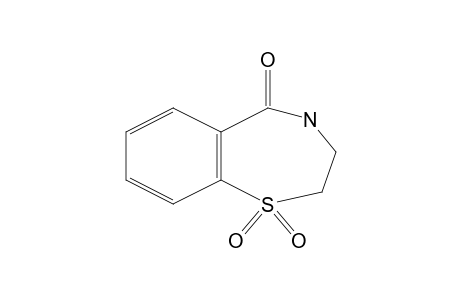 2,3-DIHYDRO-1,4-BENZOTHIAZEPIN-5(4H)-ONE, 1,1-DIOXIDE