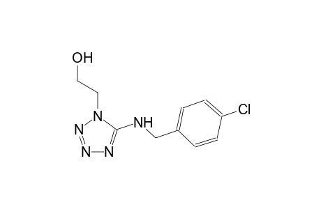 1H-tetrazole-1-ethanol, 5-[[(4-chlorophenyl)methyl]amino]-