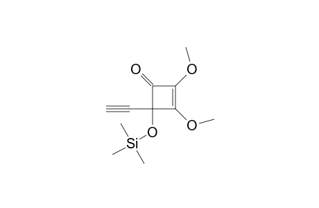 2-Cyclobuten-1-one, 4-ethynyl-2,3-dimethoxy-4-[(trimethylsilyl)oxy]-