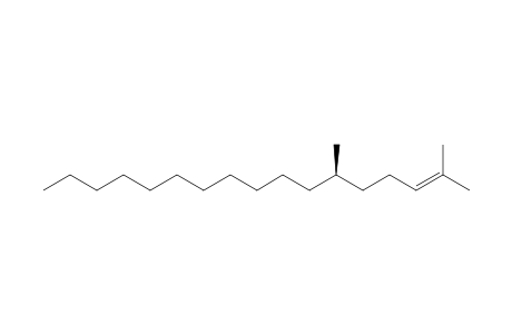 (6R)-2,6-Dimethyl-2-heptadecene