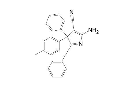 2-Amino-4,5-diphenyl-4-(4-methyphenyl)-4H-pyrrole-3-carbonitrile