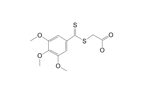 [[Thioxo[3,4,5-trimethoxyphenyl]methyl]thio]acetic acid