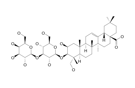 CARYOCAROSIDE_III-1;3-O-BETA-D-GALACTOPYRANOSYL-(1->3)-BETA-D-GLUCOPYRANOSYLBAYOGENIN