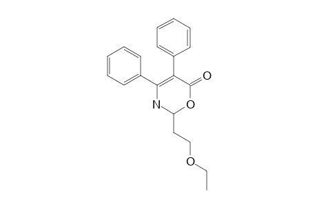 2-(2'-ETHOXYETHYL)-4,5-DIPHENYL-2,3-DIHYDRO-1,3-OXAZIN-6-ONE