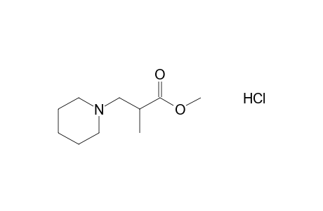 alpha-methyl-1-piperidinepropionic acid, methyl ester, hydrochloride