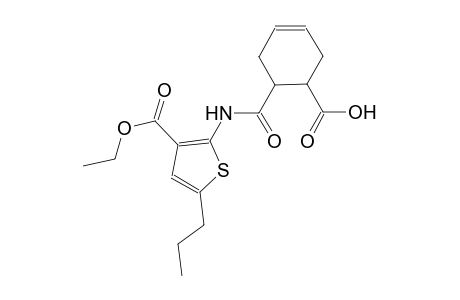 6-({[3-(ethoxycarbonyl)-5-propyl-2-thienyl]amino}carbonyl)-3-cyclohexene-1-carboxylic acid