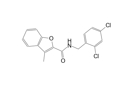 N-(2,4-dichlorobenzyl)-3-methyl-1-benzofuran-2-carboxamide