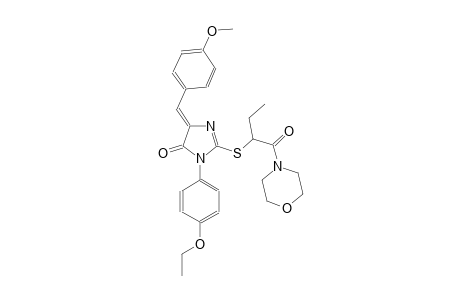 4H-imidazol-4-one, 3-(4-ethoxyphenyl)-3,5-dihydro-5-[(4-methoxyphenyl)methylene]-2-[[1-(4-morpholinylcarbonyl)propyl]thio]-, (5Z)-