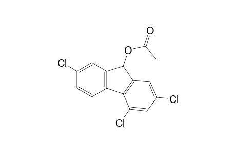 2,4,7-trichloro-9-fluorenol, acetate