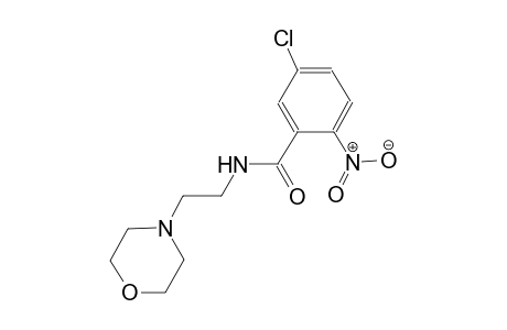 5-chloro-N-[2-(4-morpholinyl)ethyl]-2-nitrobenzamide