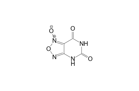 1-Oxidanidyl-3H-[1,2,5]oxadiazolo[3,4-d]pyrimidin-1-ium-5,7-dione