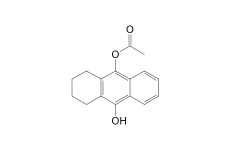 9,10-Anthracenediol, 1,2,3,4-tetrahydro-, 9-acetate