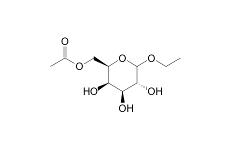 6-O-Acetyl-1-O-ethylgalactopyranoside