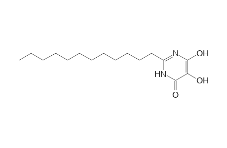 4(3H)-pyrimidinone, 2-dodecyl-5,6-dihydroxy-