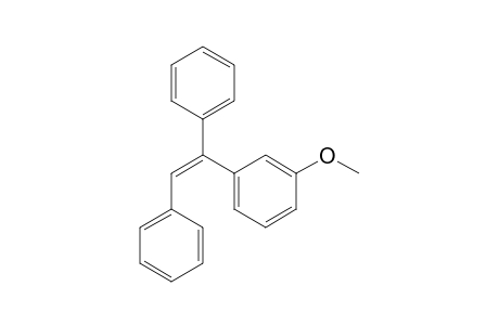 (Z)-(1-(3-Methoxyphenyl)ethene-1,2-diyl)dibenzene.