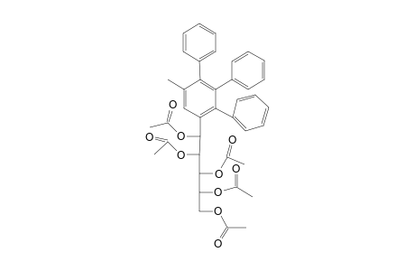 1-C-(2,3,4-triphenyl-5-methylphenyl)-D-manno-penta-O-acetylpentitol