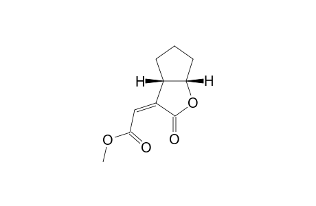 (2Z)-2-[(3aS,6aS)-2-keto-4,5,6,6a-tetrahydro-3aH-cyclopenta[b]furan-3-ylidene]acetic acid methyl ester