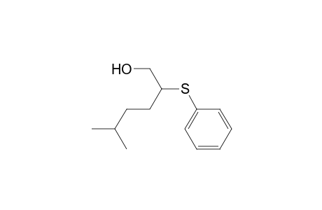 1-Hexanol, 5-methyl-2-(phenylthio)-