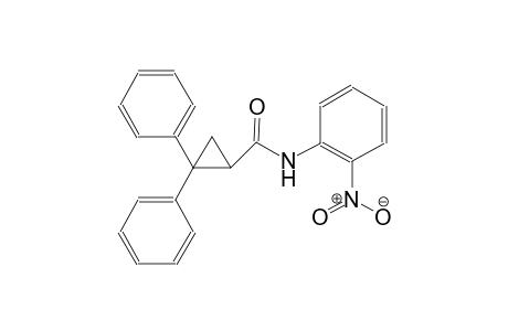 cyclopropanecarboxamide, N-(2-nitrophenyl)-2,2-diphenyl-
