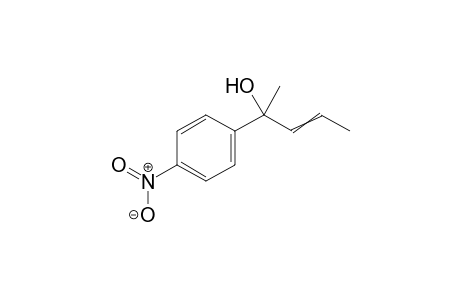 2-(4-Nitrophenyl)-pent-3en-2-ol