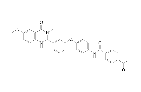 Polyquinazolone with oxydiphenyl and terephthalamide linkages