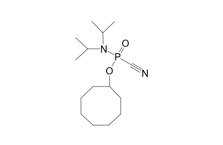 Cyclooctyl diisopropylamidocyanidophosphate